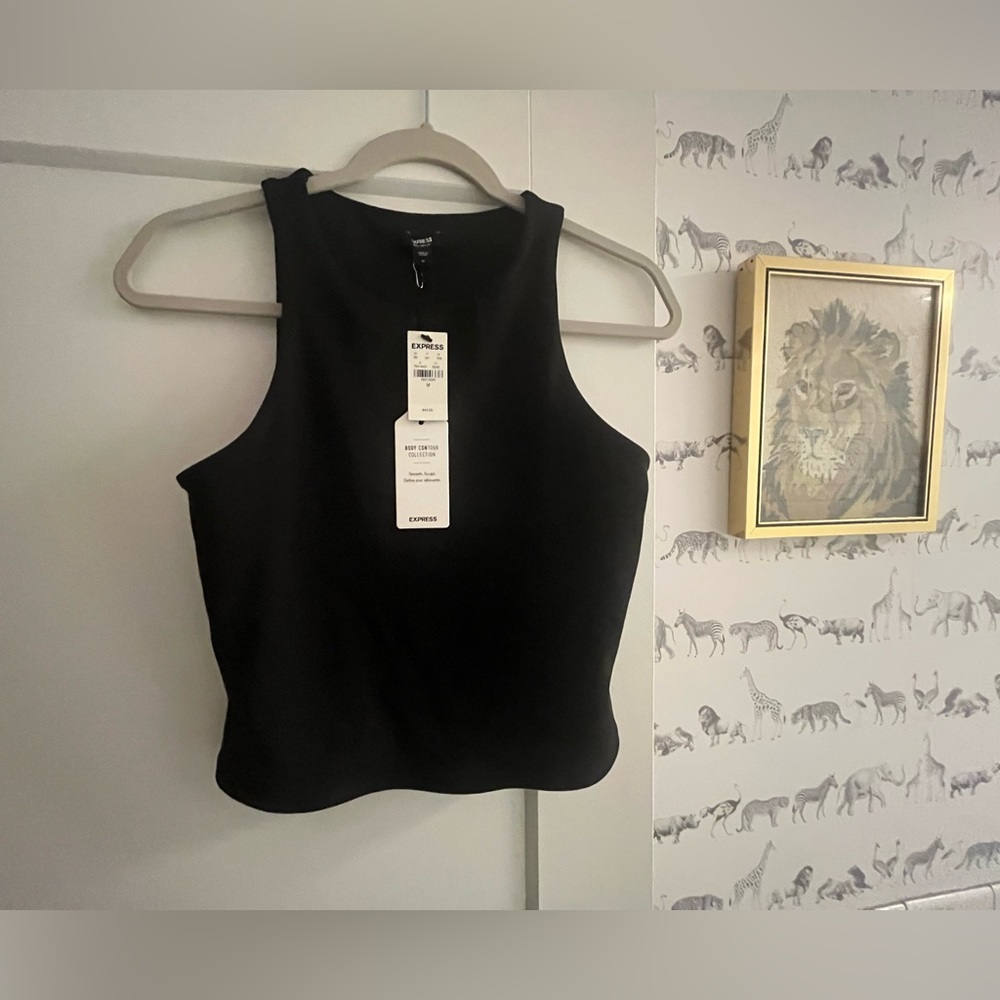Express body con black tank